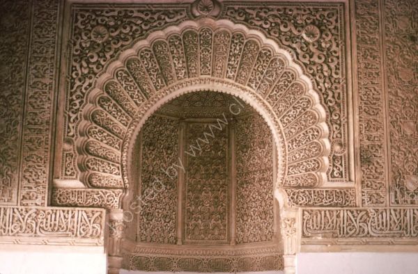 Plasterwork, Al Hambra, Granada